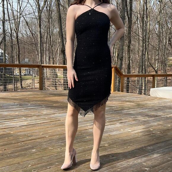 Cache Black Dress - Picture 2 of 8